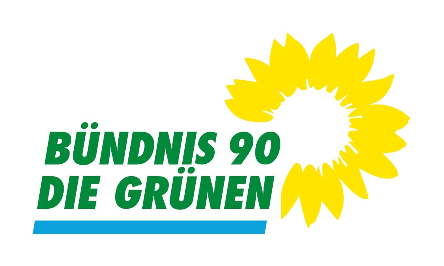 Das Logo Bündnis 90 die Grünen